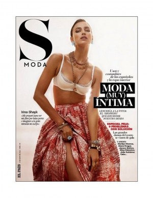 Irina Sheik sublimissime pour Moda Magazine